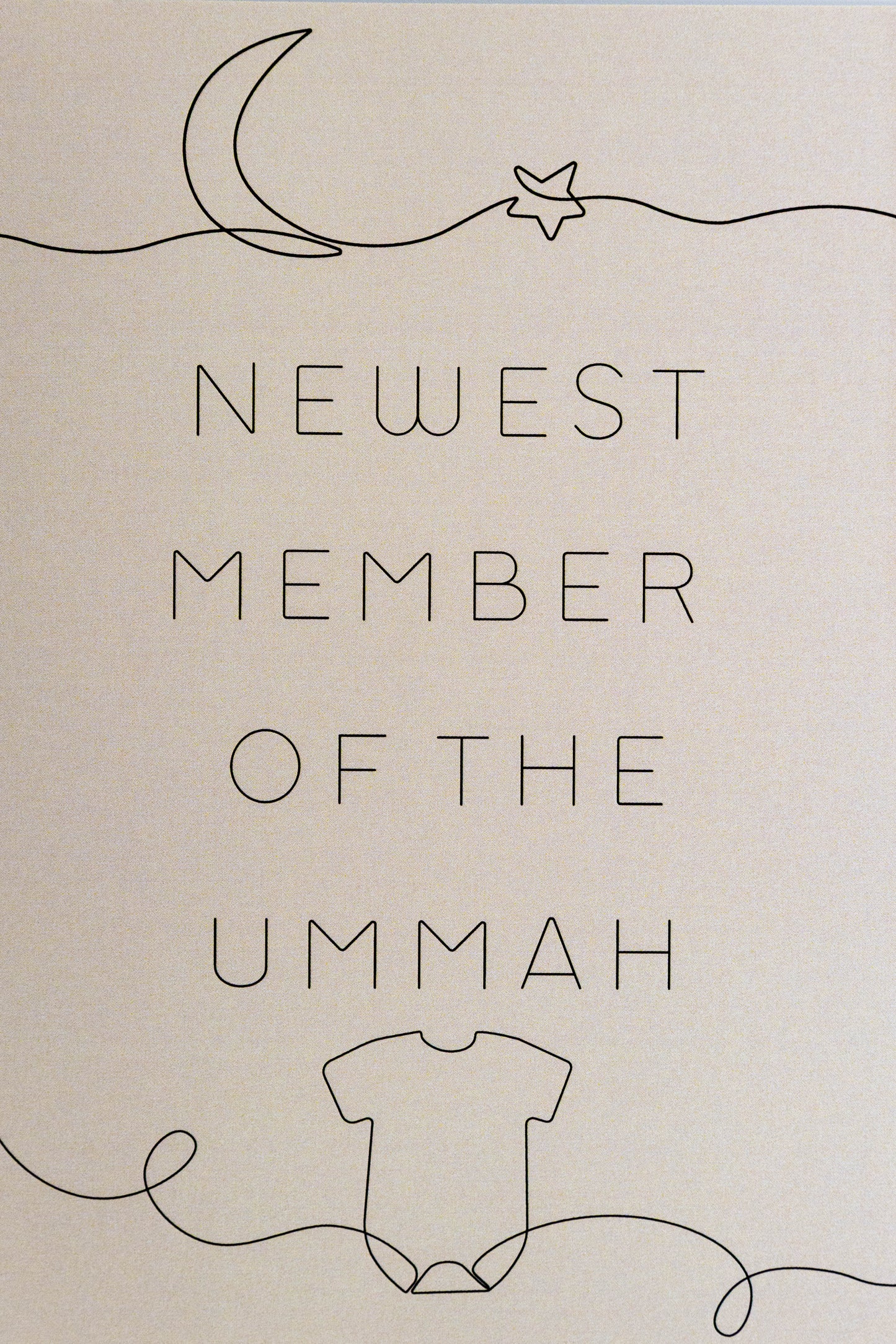 Newest member of the Ummah kaart