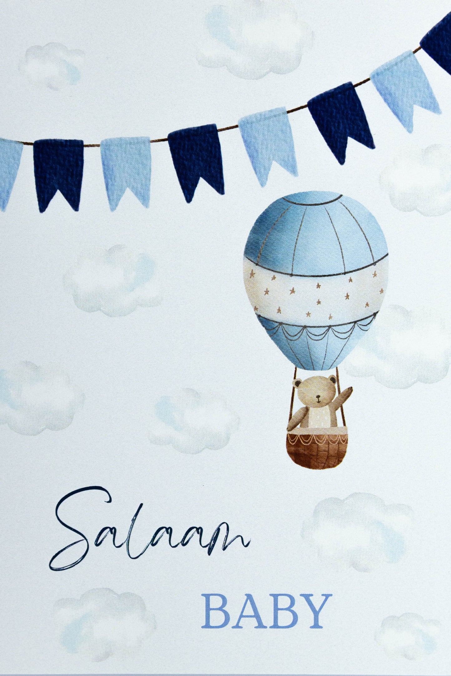 Salaam baby kaart