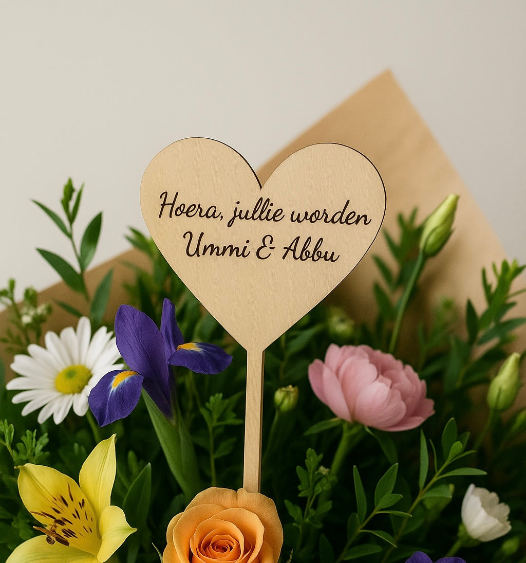 Hoera jullie worden Ummi & Abbu