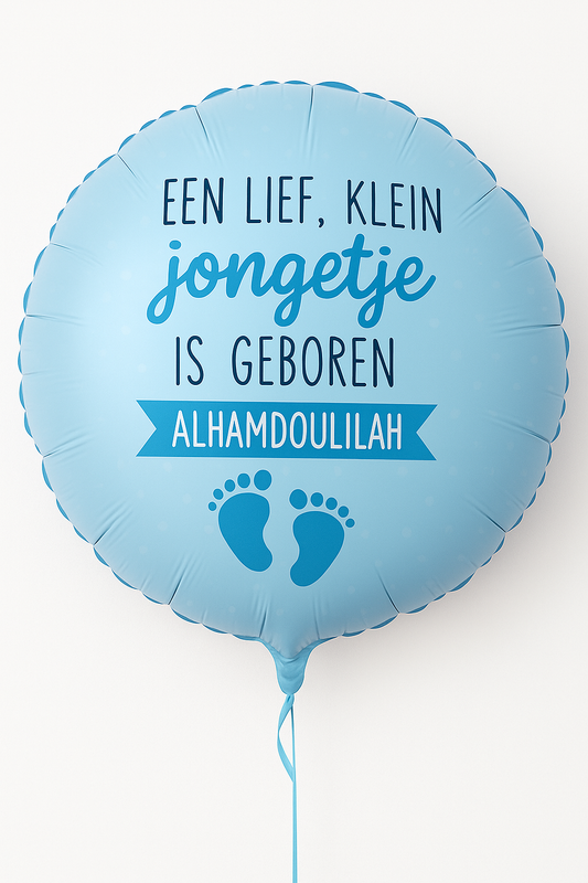 Een lief, klein jongentje is geboren