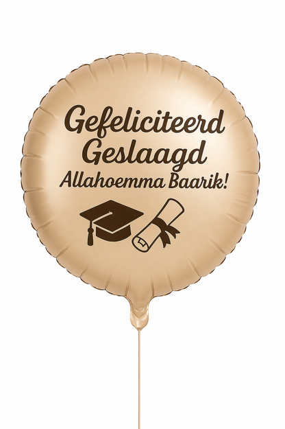 Gefeliciteerd Geslaagd