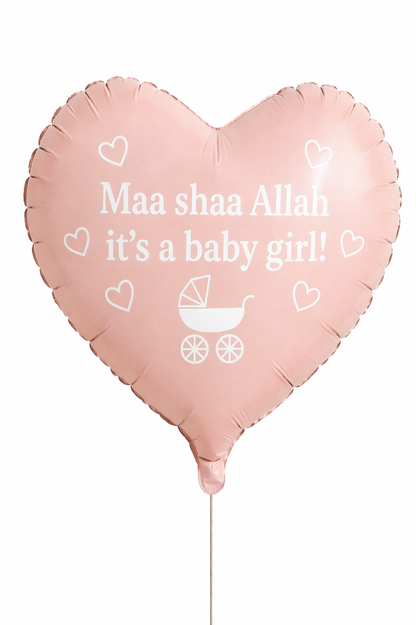Maa shaa Allah it’s a baby girl