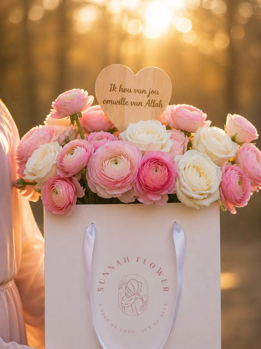 Sunnah Flower | Blush Peony Mix
