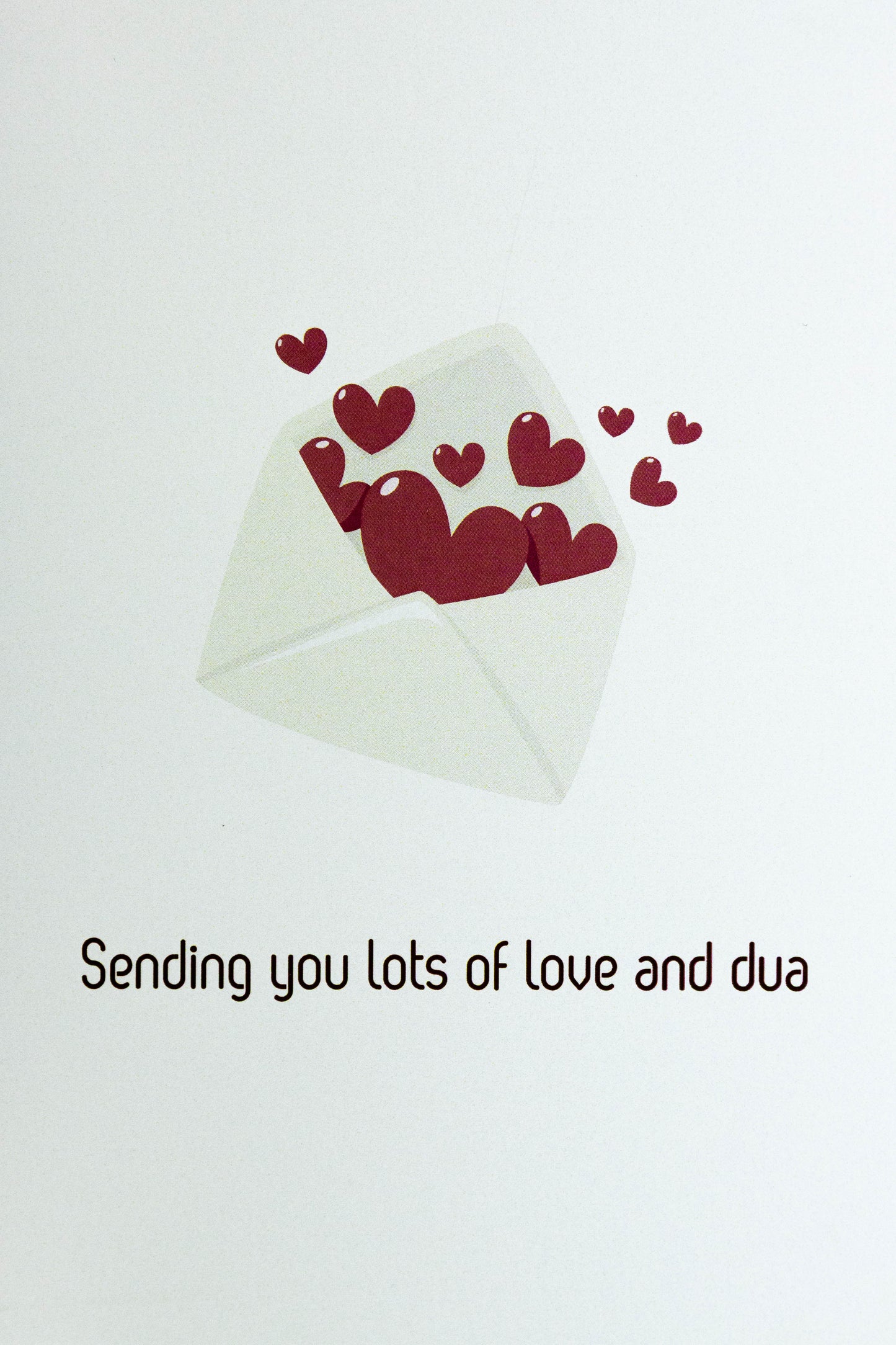 Sending you lots of love and dua