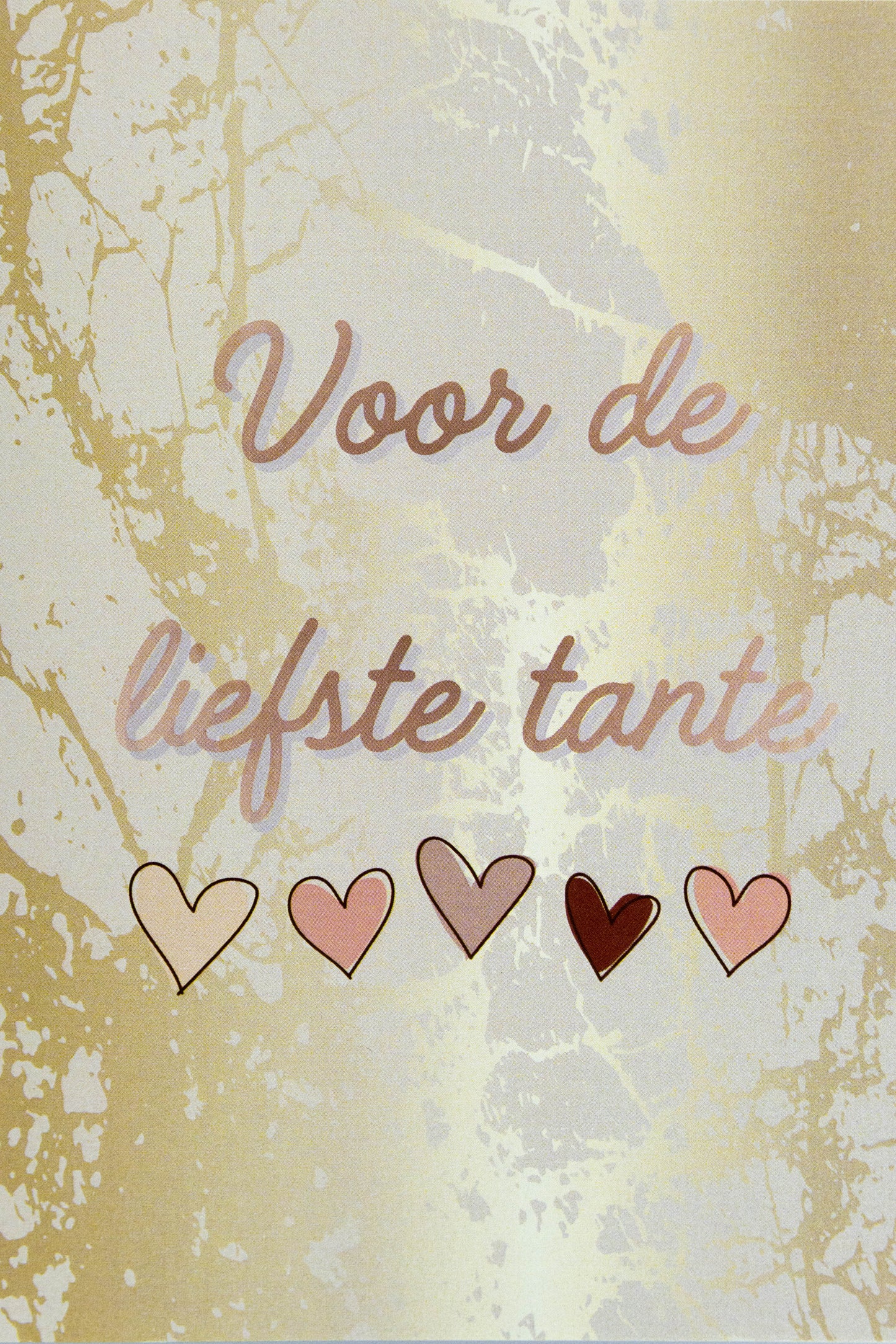 Voor de liefste tante