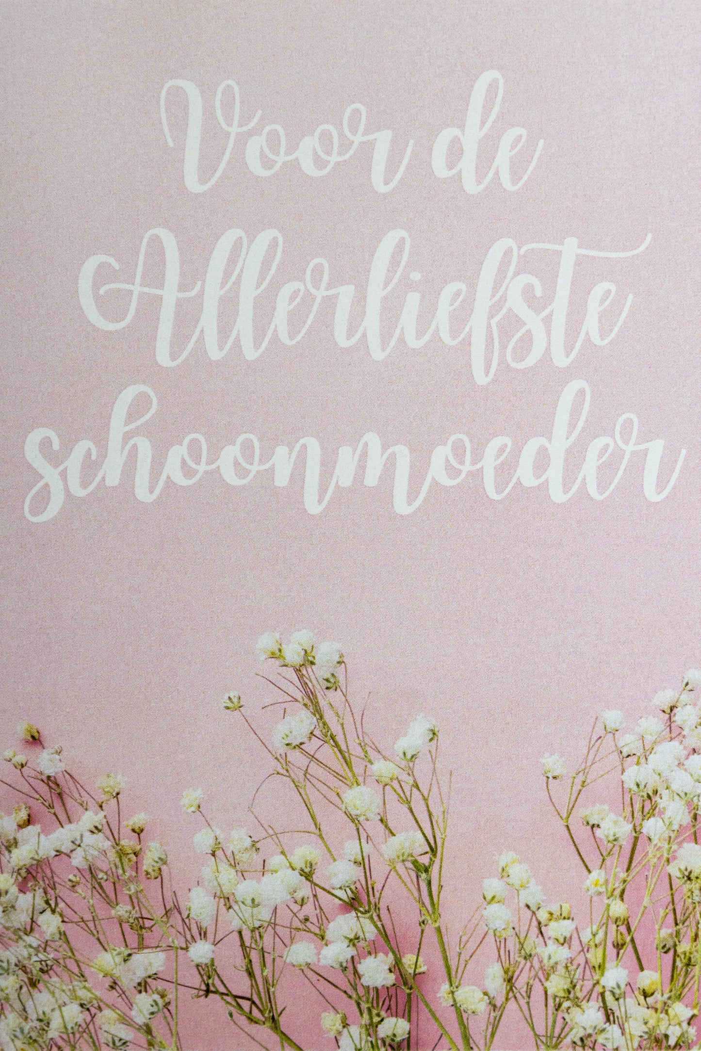 Voor de allerliefste schoonmoeder kaart