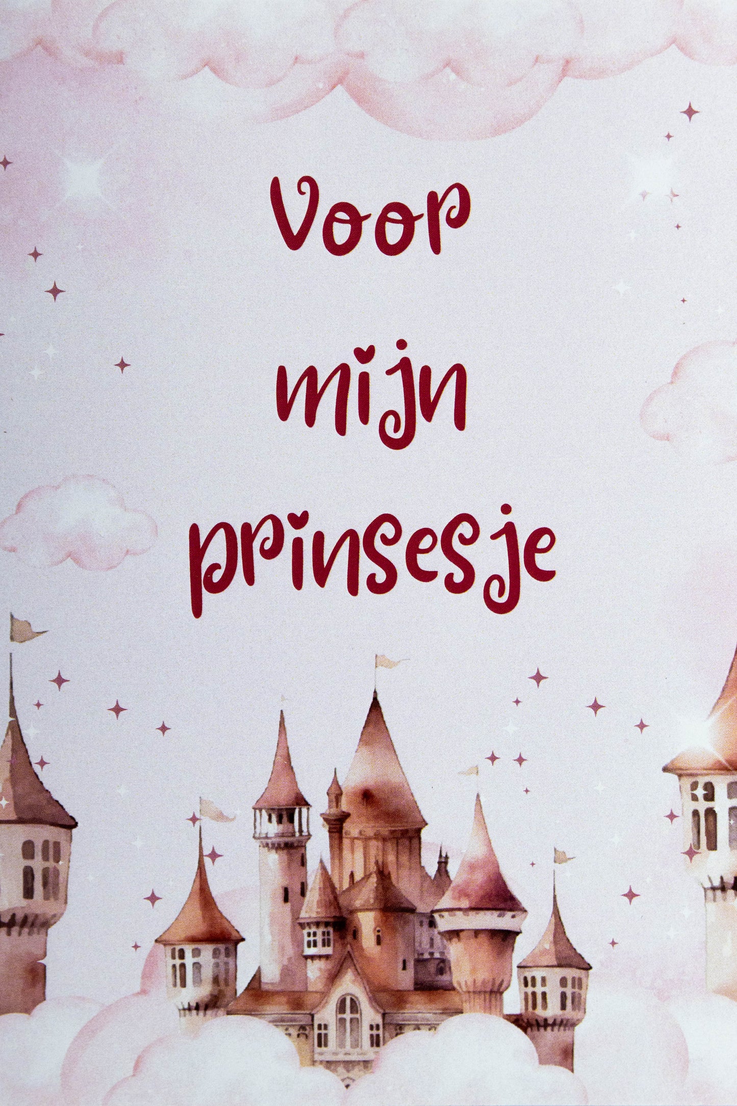 Voor mijn prinsesje kaart