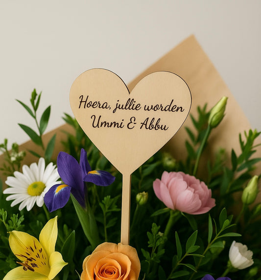 Hoera jullie worden Ummi & Abbu
