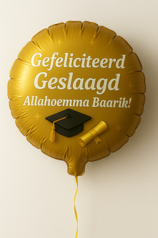 Gefeliciteerd Geslaagd