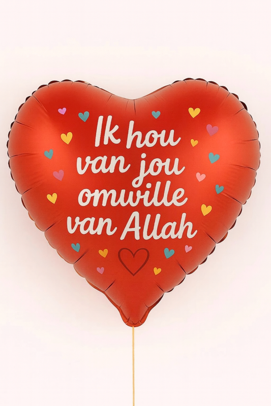 Ik hou van jou omwille van Allah