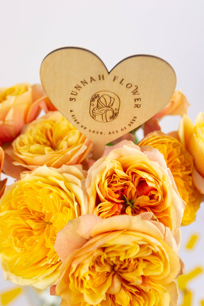 Ik hou van jou omwille van Allah set | Garden Roses